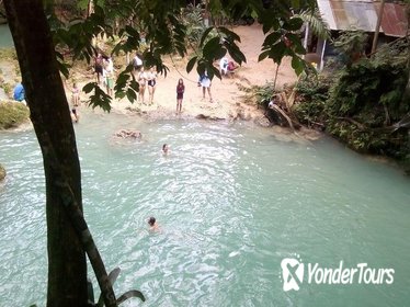 blue hole dunns river lunch shopping from negril